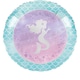 image 1 of Mermaid Shine Round Foil Helium Balloon 46cm / 18 in