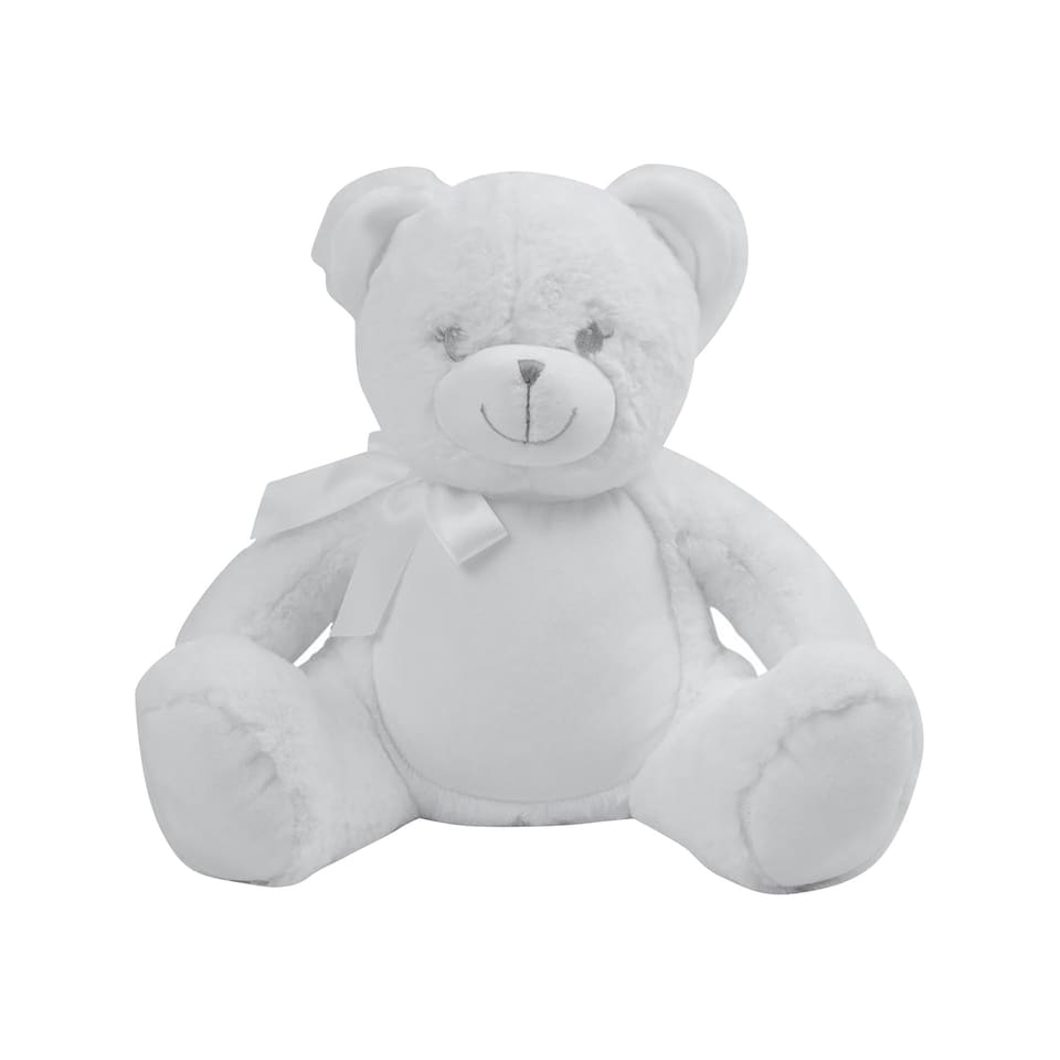 Mumbles Zippie New Baby Bear - White - One Size
