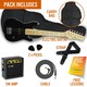 image 9 of 3rd Avenue Junior Electric Guitar Pack with Mini Amp Black