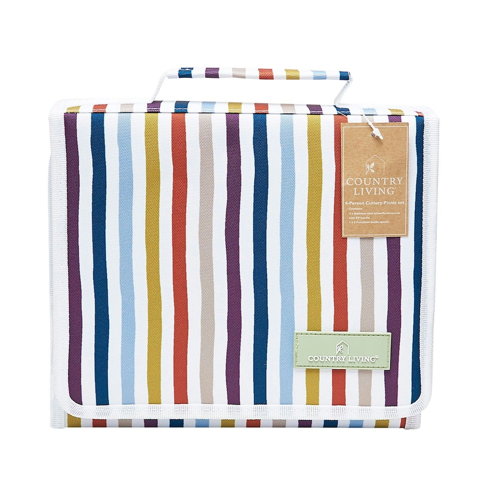 image 1 of Country Living 4-Person Cutlery Picnic set
