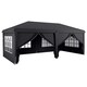 image 9 of Outsunny 3m x 6m Pop Up Gazebo Height Adjustable with  Bag