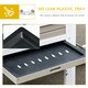 image 4 of PawHut 2 in 1 Rabbit Hutch, Guinea Pig Hutch Outdoor w/ Run & Tray, Grey