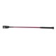 image 3 of Shires Threaded Leather Horse Riding Whip - Navy/Red - 21in