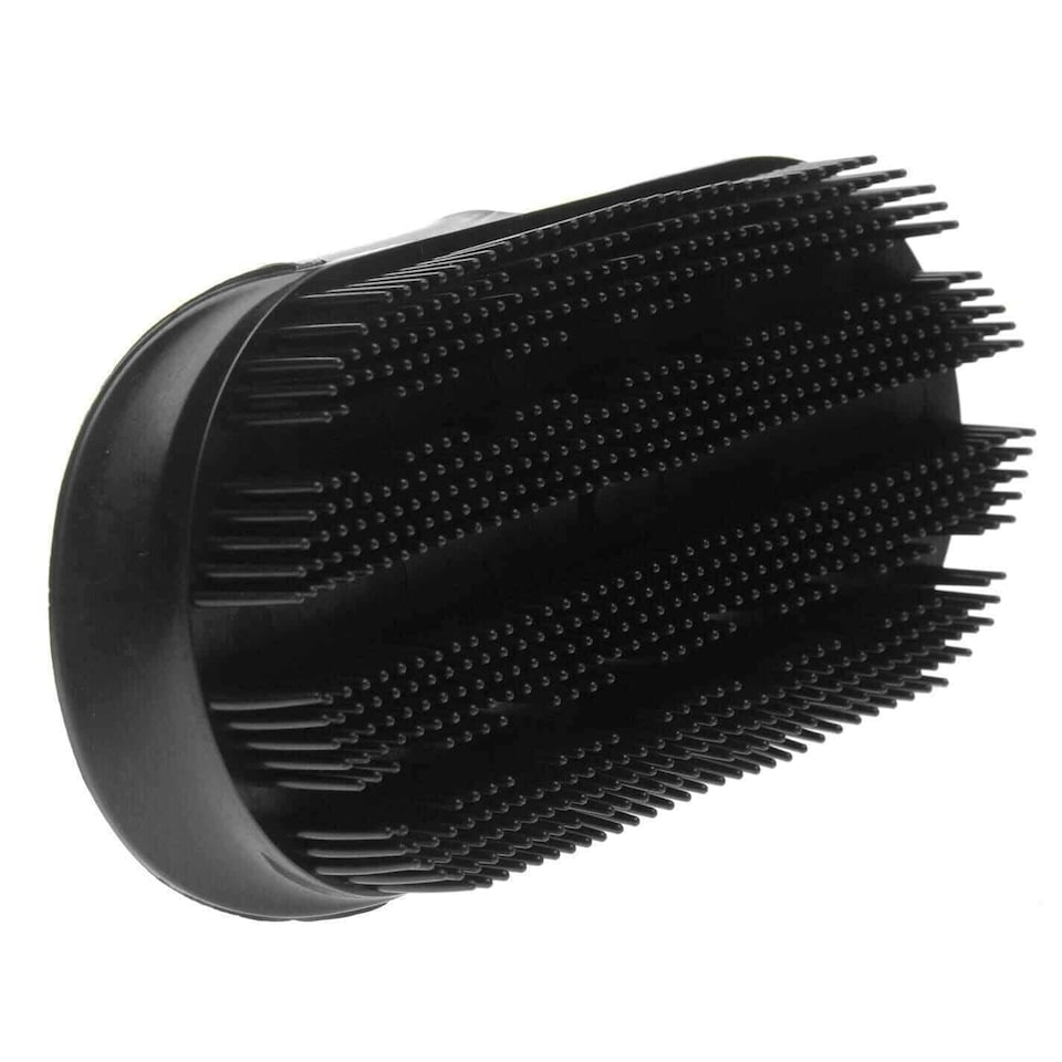 image 1 of Roma Sarvis Plastic Horse Curry Comb - Black - One Size