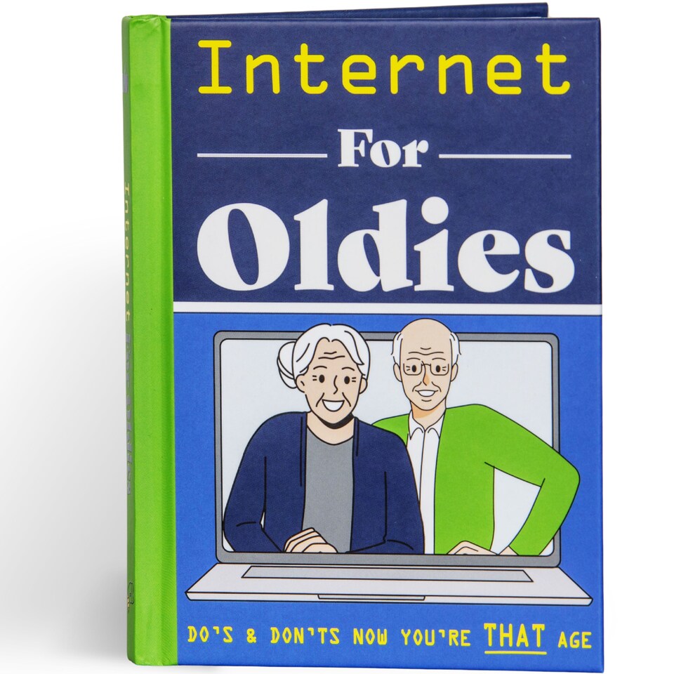 image 1 of Internet For Oldies Gift Book