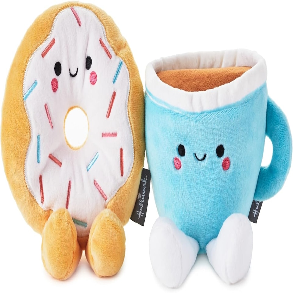 image 1 of Better Together, Coffee and Donut Pair of 2, Birthday, Valentines Day, Anniversary, Best Friend