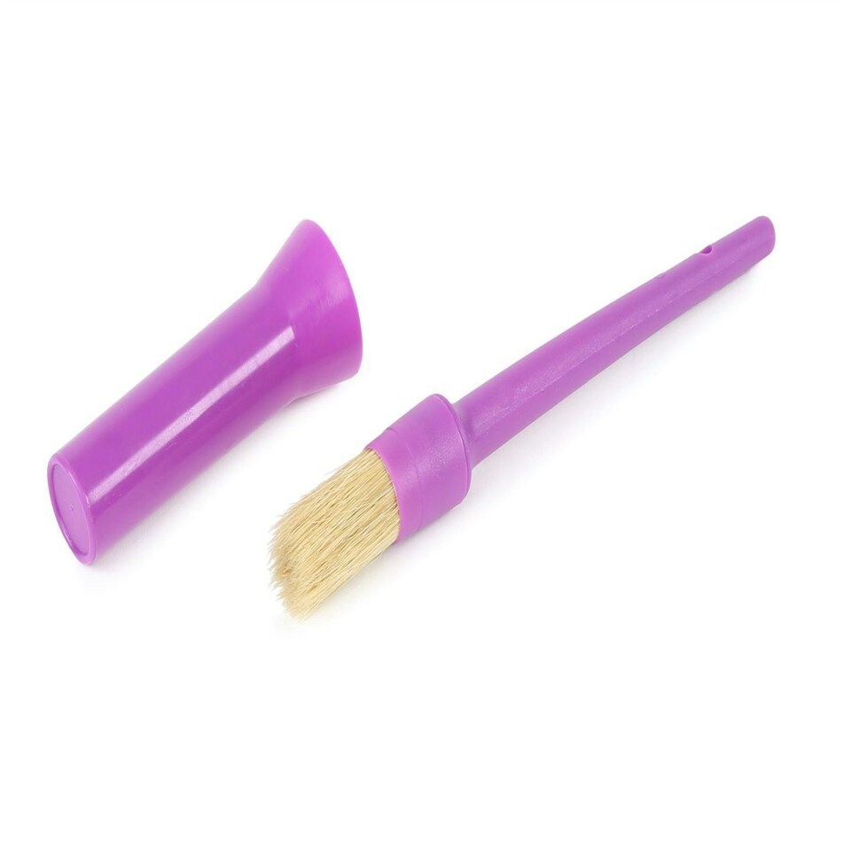 image 1 of Shires Plastic Hoof Oil Brush Red | One Size
