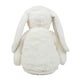 image 2 of Mumbles Zippie Bunny Teddy Bear - Cream - One Size
