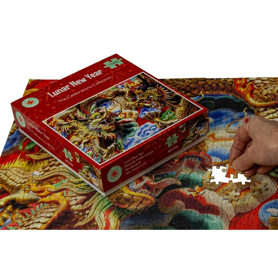 image 1 of Lunar New Year 1000 Piece Jigsaw Puzzle