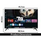 image 4 of HYE 43" 4K LED Tizen OS WiFi Frameless Smart TV - 43UHDS2008