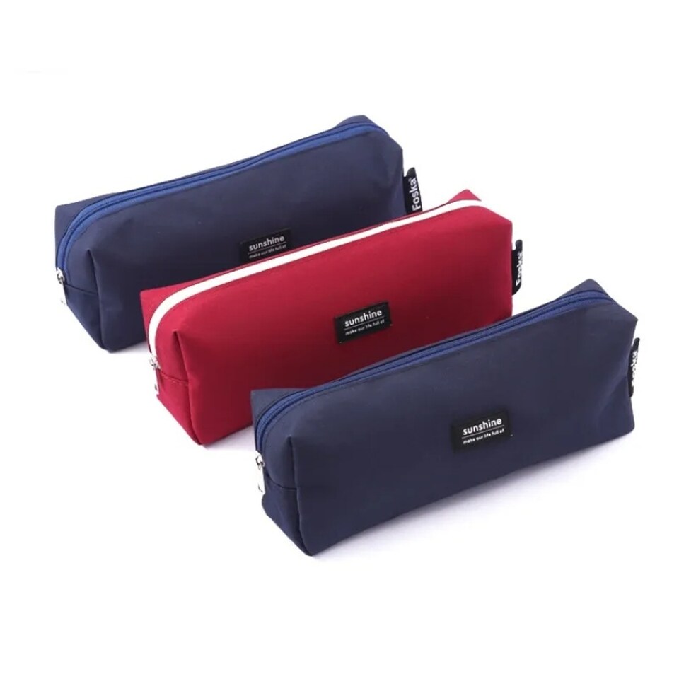 image 1 of Single High Quality Polyester Pencil Case