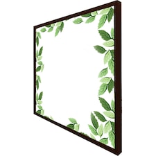 Green border (Picture Frame) Brown | XL