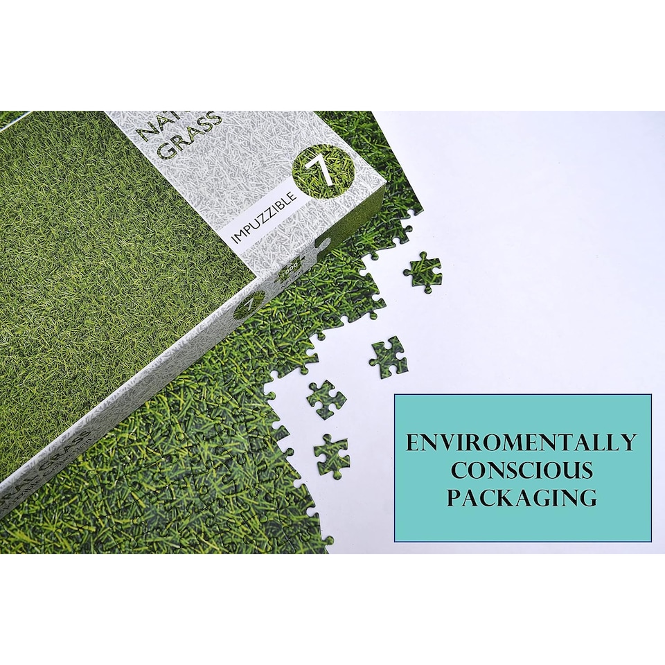 image 1 of Natural Grass - Impuzzible No.7 - 1000  Piece Jigsaw Puzzle