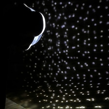 Premier Outdoor Christmas Snowfall Projector Light with Cool White LEDs