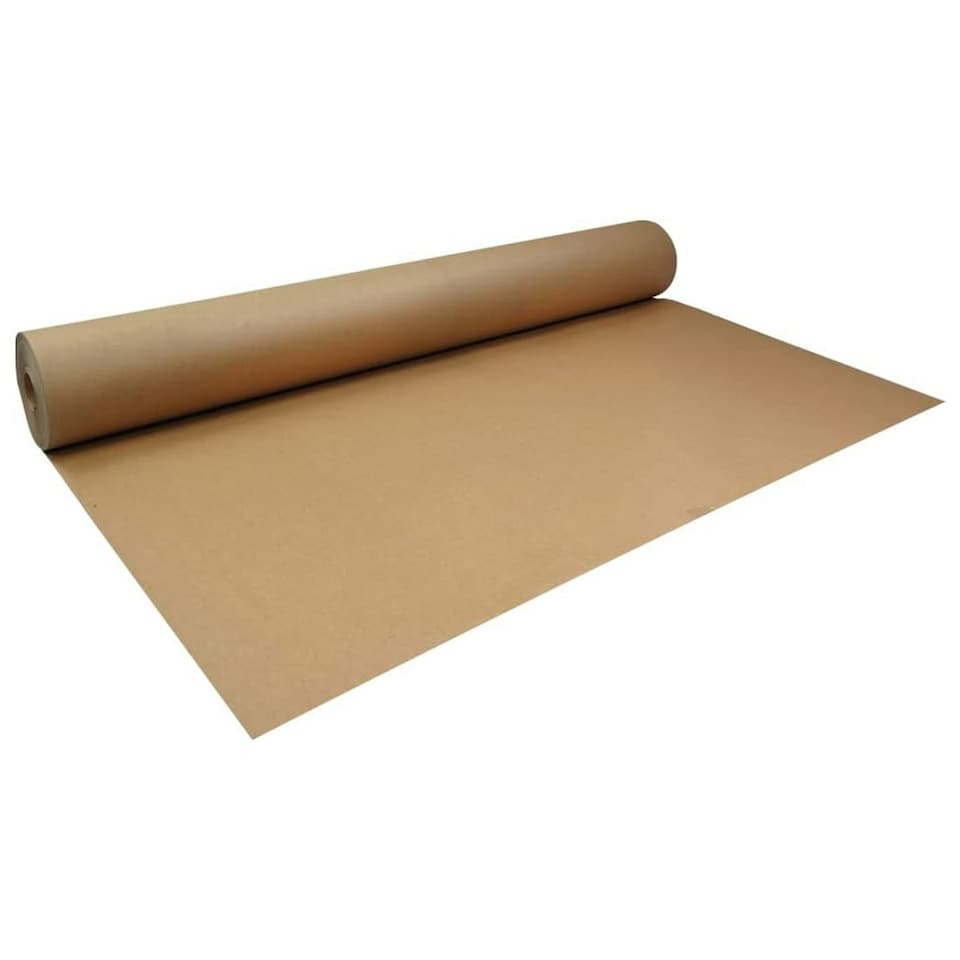 image 1 of 500mm x 100m Brown Kraft Paper Roll For Gift Wrapping, Shipping, Arts & Crafts