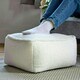 image 2 of icon Amara Borg Bean Bag Pouffe Natural Cream