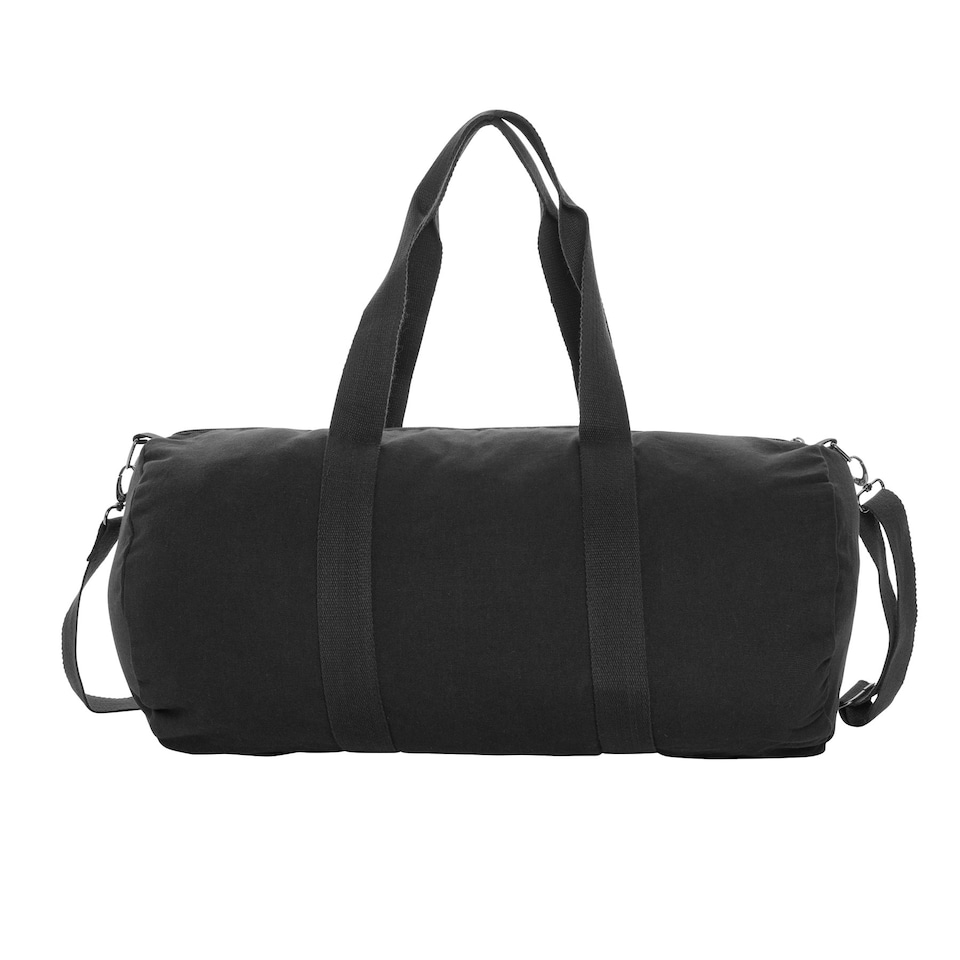 image 1 of XD Collection Impact Aware Recycled Canvas Undyed Duffle Bag - Black - One Size Black | One Size