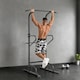 image 2 of HOMCOM Power Tower Multi-Function Pull Up Station with Adjustable Height for Gym