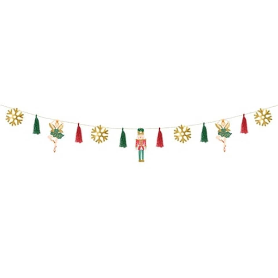 Christmas Nutcracker Garland Decoration 300cm