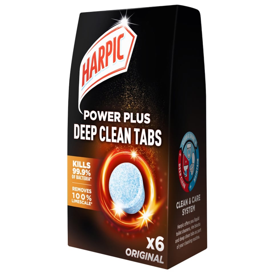 image 1 of 144 x Harpic Power Plus Deep Cleaning Toilet Tablets Original Bulk Buy Tabs