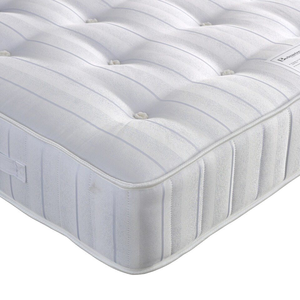 image 1 of Super Ortho Orthopaedic Seal Grey Naples Velvet 2 Drawer Divan Set And Valencia Headboard Small Double