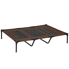 PawHut Elevated Dog Bed Cooling Raised Pet Cot for Indoor Outdoor Use, XX Large