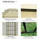 image 4 of Outsunny 3.7m x 3m Patio Gazebo Garden Shelter with  Mosquito Netting