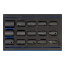 15Pc Impact Socket Set - 63415
