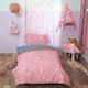 image 1 of OHS Galaxy Stars Print Duvet Cover and Pillowcase Set, Junior - Multi
