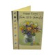 image 2 of From All The Family Flower Pot And Colourful Eggs Design Easter Card