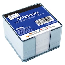 Just Stationery 400 Sheet Jotter Block In