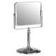 image 3 of Cassini Chrome Iron Square Table Mirror Silver