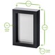 image 4 of Nicola Spring 4 x 6" Photo Frame - Light Wood - 3D Photo Frame Picture Frame Box Portrait Display Case (17.5 x 12.5cm)