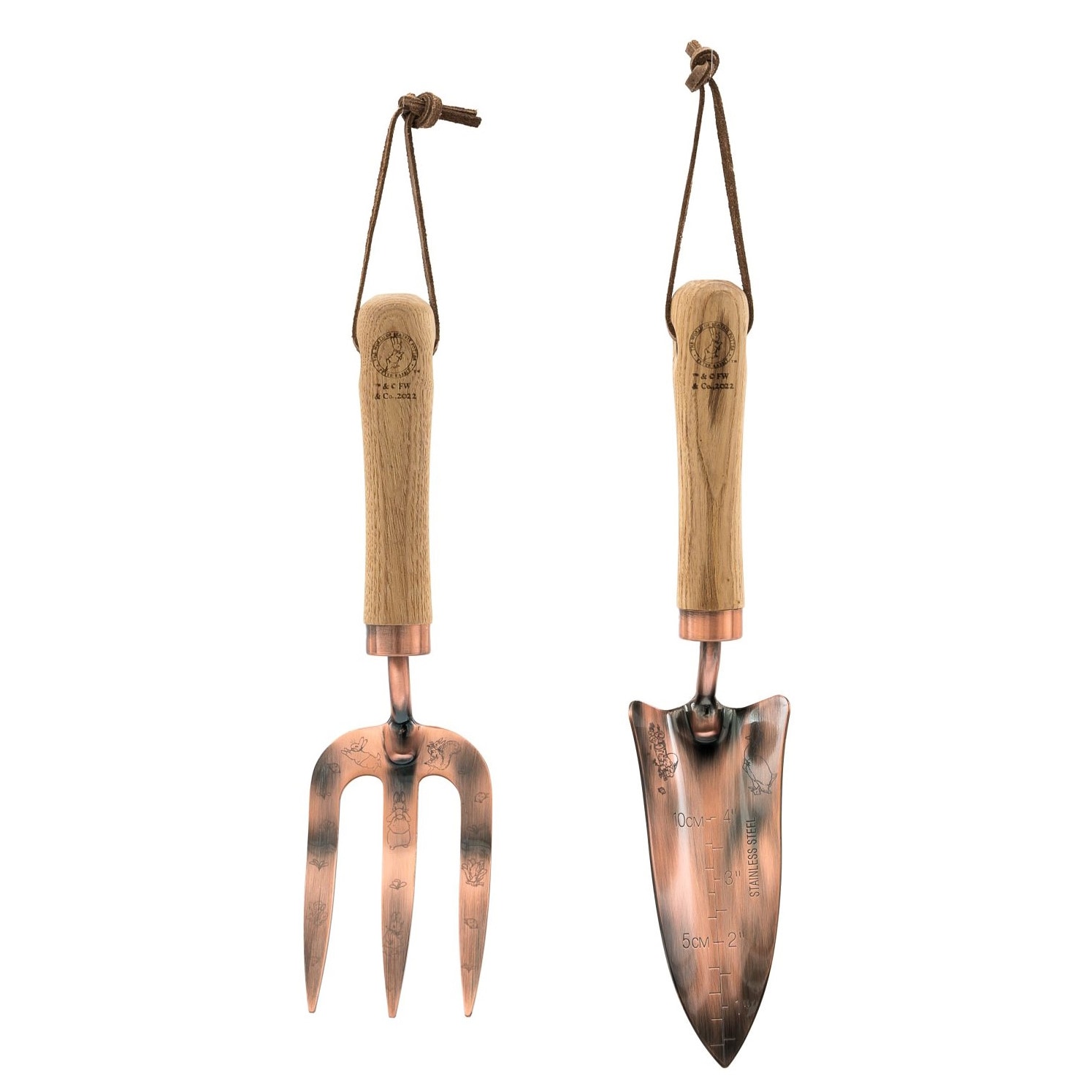 Beatrix Potter Peter Rabbit 2 Piece Garden Tool Set in Brown