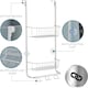 image 7 of House of Home 2 Tier Over Door Shower Caddy Bathroom Storage Rack Shelf Organiser