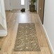 image 6 of JVL Mega Doormat and Runner - Brown Geo