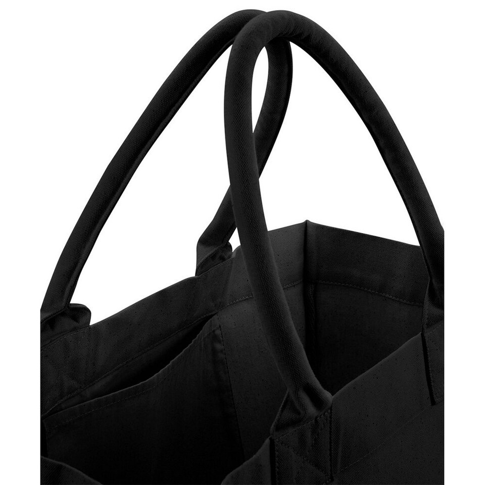 image 1 of Westford Mill Resort Canvas Tote Bag - Black - One Size Black