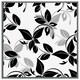 image 3 of Black & white floral (Picture Frame) Brown | XS