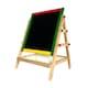 image 5 of Adjustable Children Kids 2-in-1 Wooden Easel Black White Board | Multi