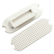 Lorina Fillis Stirrup Treads (Pair) - White - 4.75in