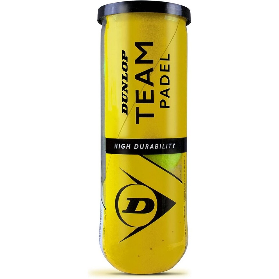 image 1 of Dunlop-Slazenger Team Padel Tennis Balls (Pack of 3)