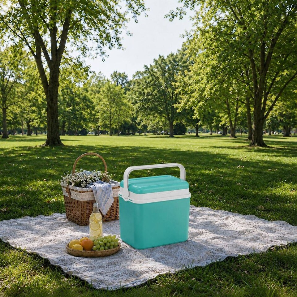 image 1 of 10L Insulated Cooler Box | Blue | 1
