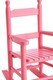 image 3 of Premier Kids Pink Rocking Chair, Non-Harmful Children's Chair, Easy to Balance Kiddie Chair, Adjustable Playroom Chair