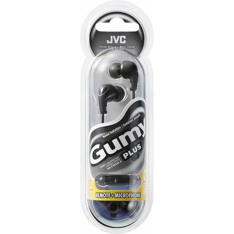 image 1 of JVC Wired In-Ear Earphones with Microphone