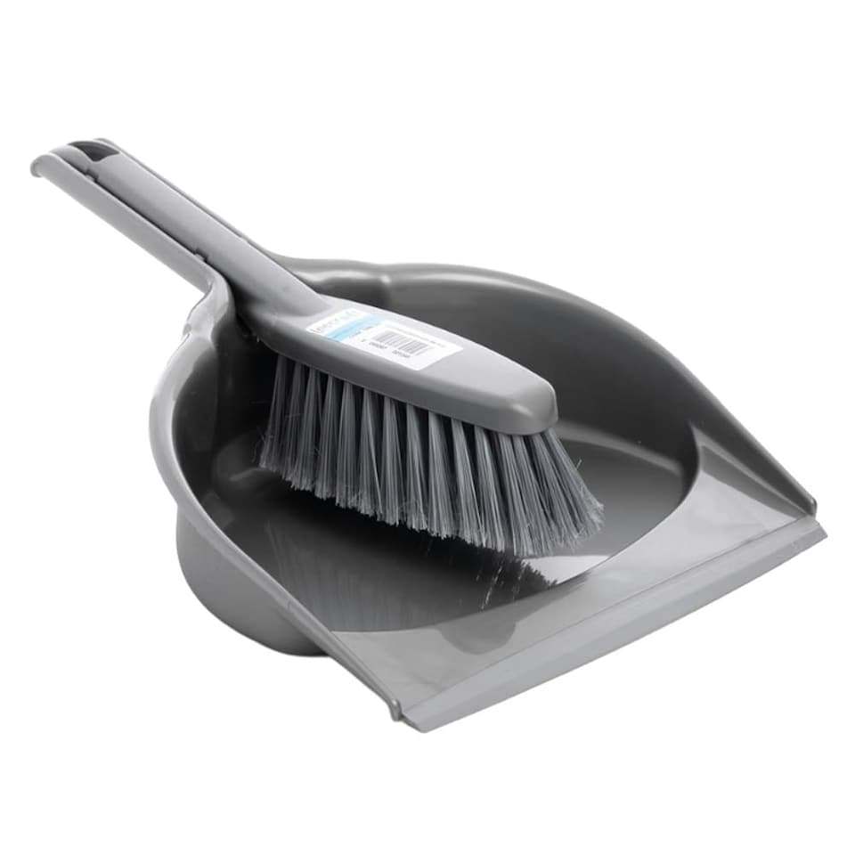 Leecroft Dustpan & Brush Soft - One Colour - One Size
