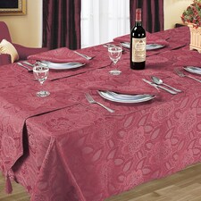 Kitchen Trends Rose Jacquard Tablecloth