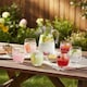 image 3 of 6 Clear Glass Tumblers 350ml Drinking Cups Water Juice Set Home Bar Kitchen Gift | Clear | Clear | Set of 12