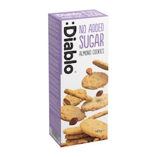 Diablo No Added Sugar Almond Cookies 145g