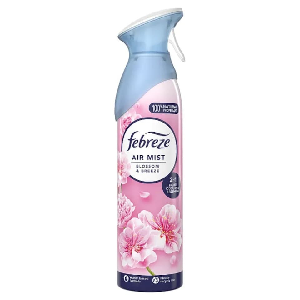 Febreze Blossom Breeze Air Freshener Spray 185ml x 8