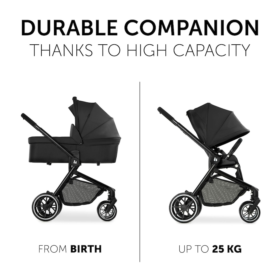 image 1 of hauck Move so Simply Pushchair Set - Black Black